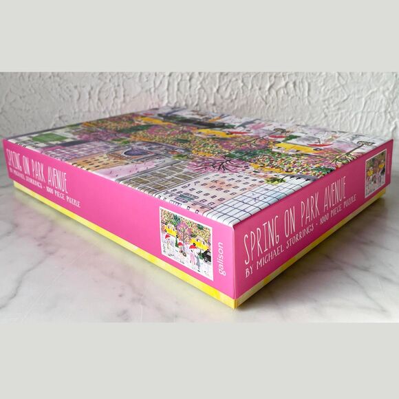 Spring on Park Avenue by Michael Storrings - Galison 1000 Piece Puzzle 20 x 27 - Picture 6 of 8